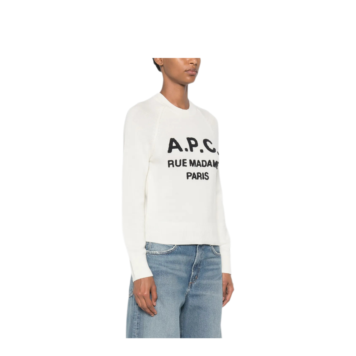 Ivory Wool Alissa Sweater