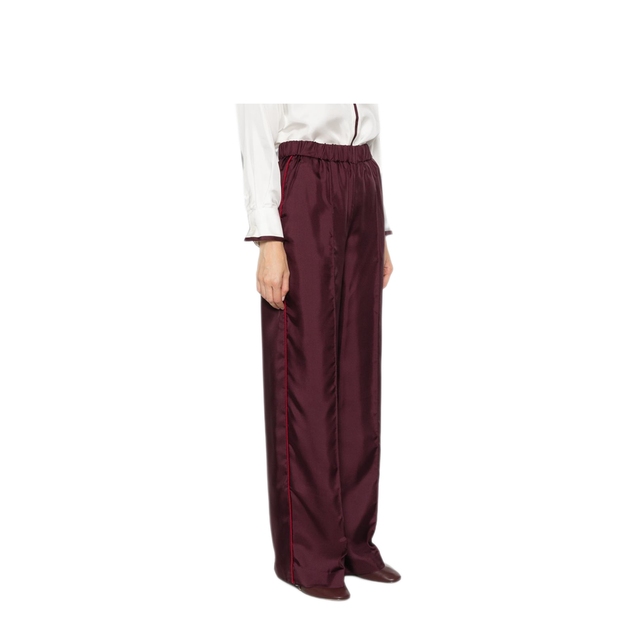 MAYFEYR - F.R.S . - Trousers Bordeaux - PA000255TE80015434