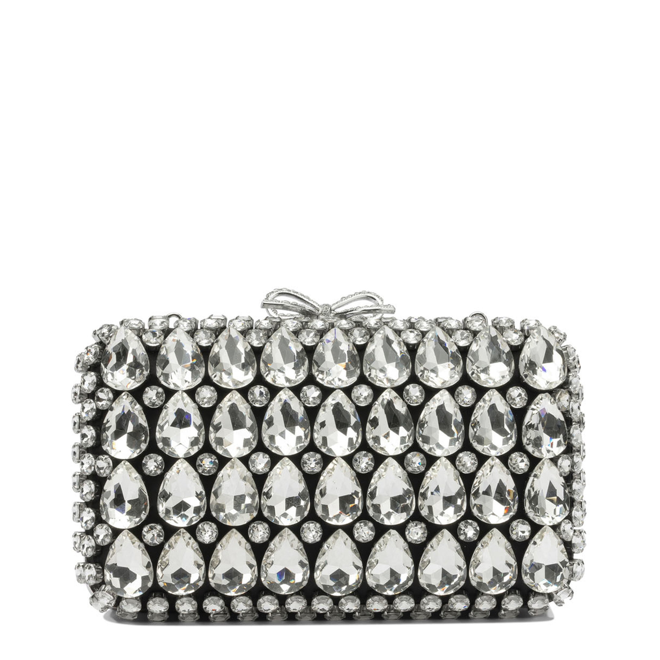 MAYFEYR - Self Portrait - Clutch With Crystals - SS26305ABBLACK