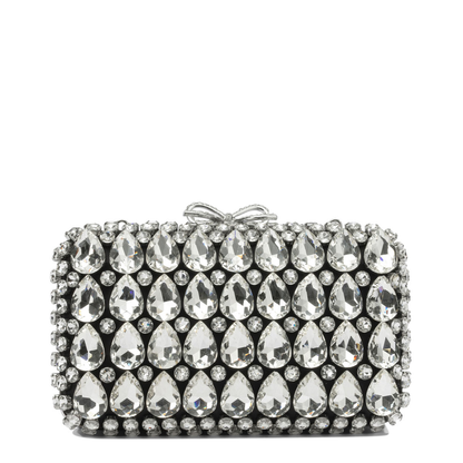 MAYFEYR - Self Portrait - Clutch With Crystals - SS26305ABBLACK