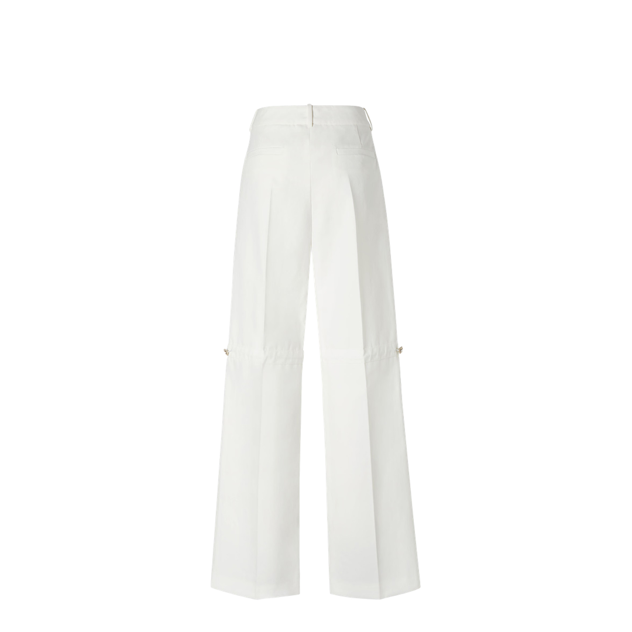 MAYFEYR - Fendi - Pants In Cotton With Embroidered Logo - FR6711AW7Q