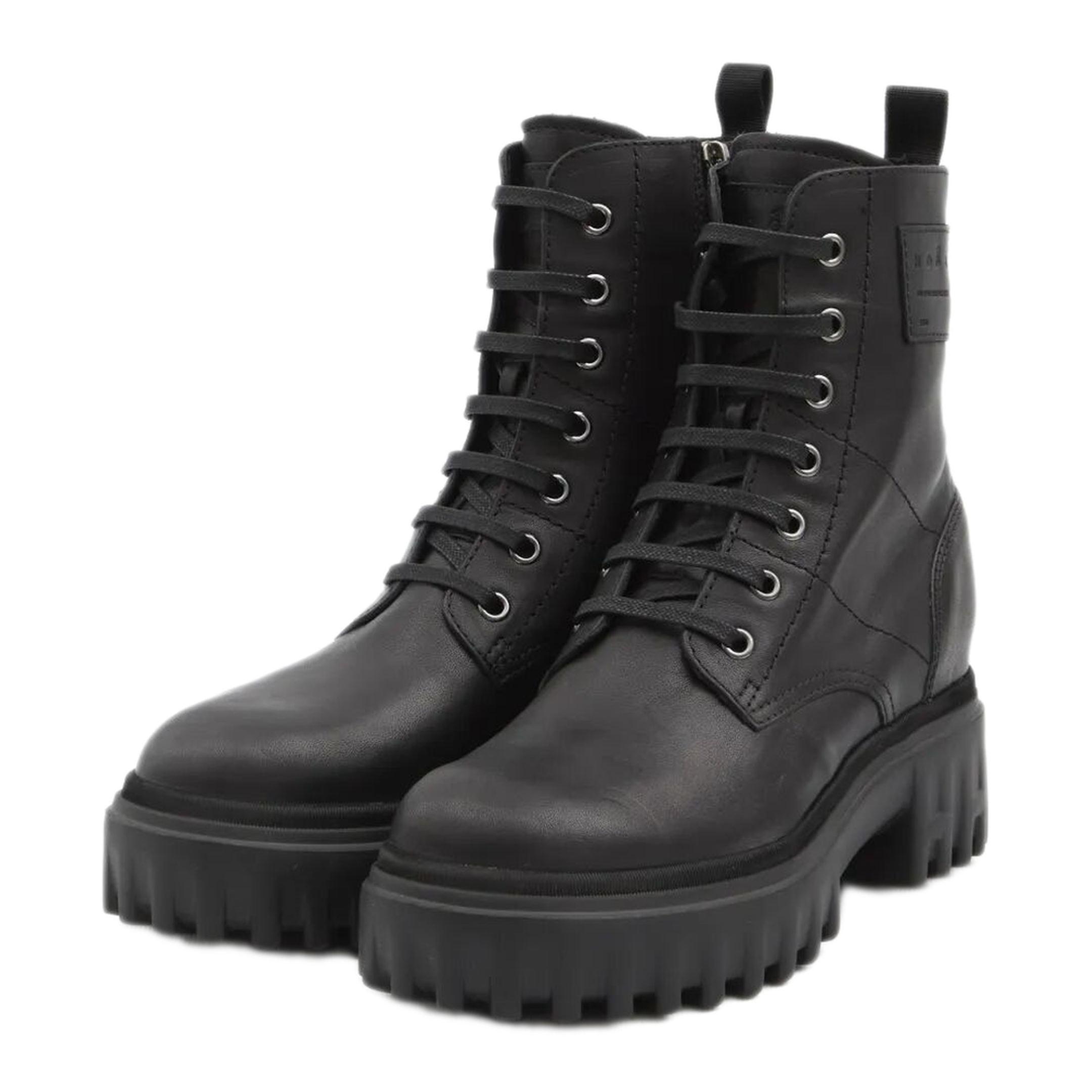 MAYFEYR - Hogan - Chunky Biker Boots In Leather - HXW7000FW70ULV