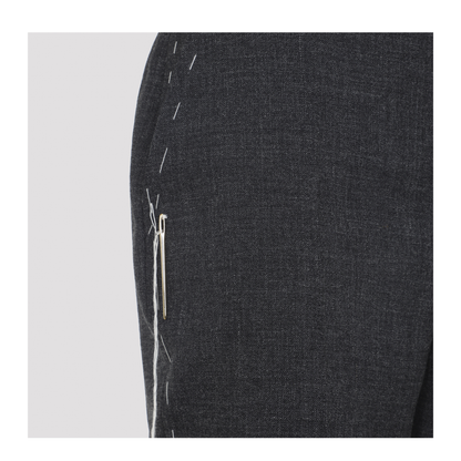 MAYFEYR - Moschino - Wool Pants - 252D03045417