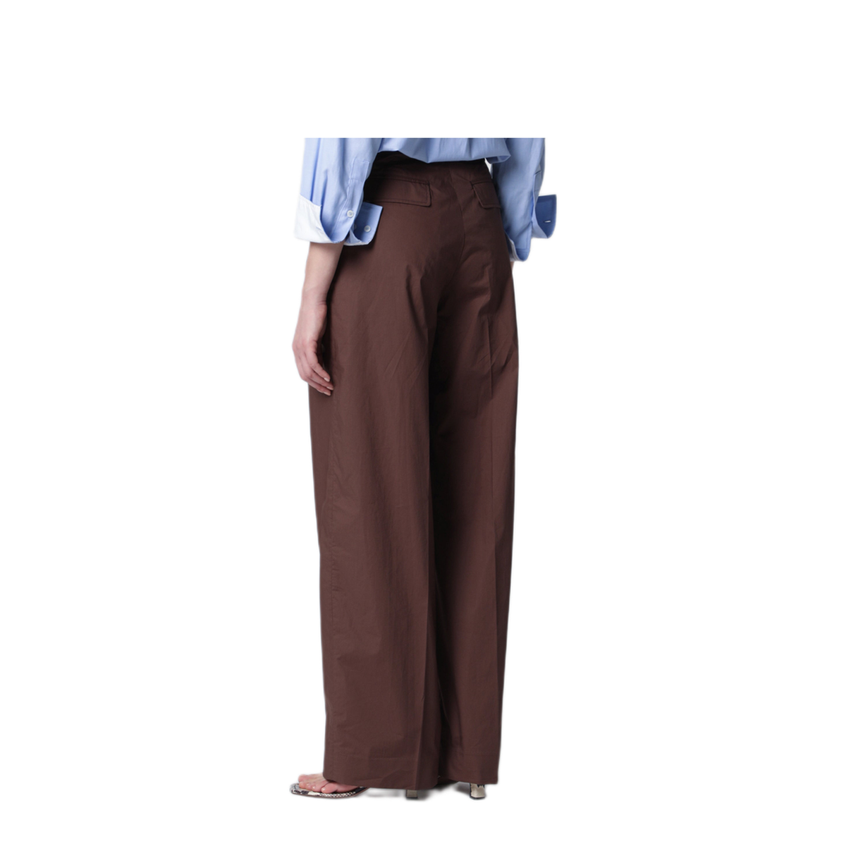MAYFEYR - The Latest - Brown Cotton Trousers - TLWD3104T0160LNTPT0215