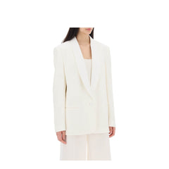 Stella McCartney single-breasted tailored blazer with sh