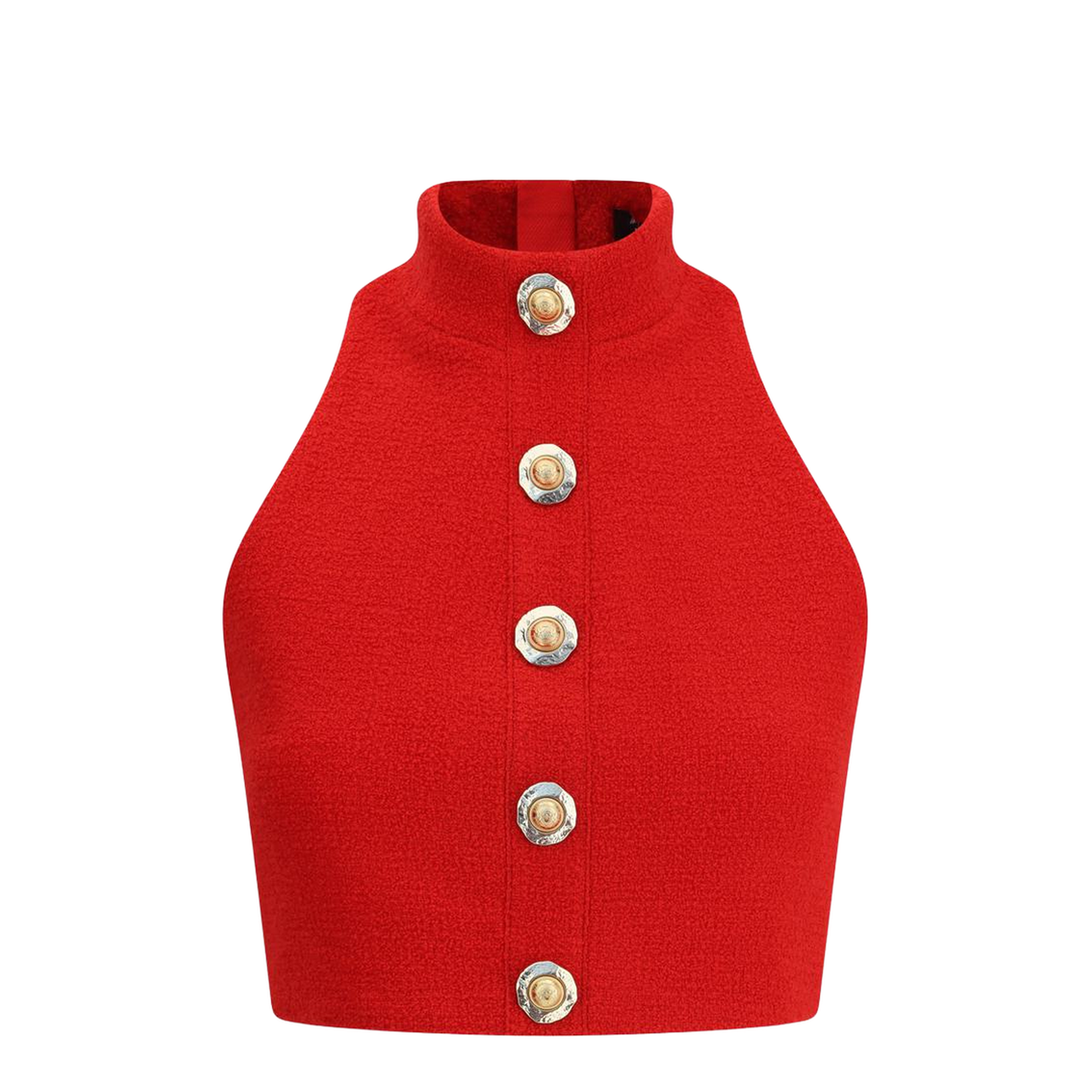 Red Virgin Wool Top