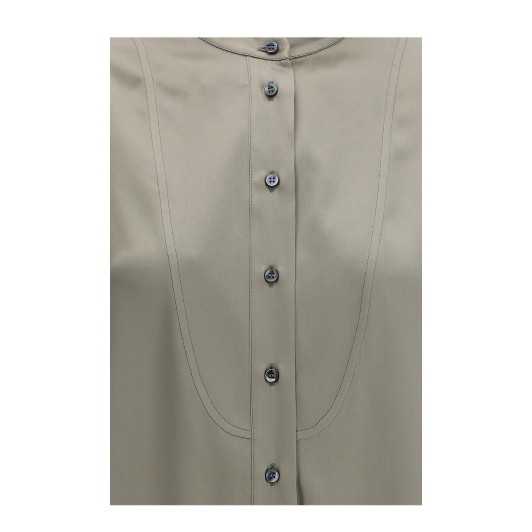 MAYFEYR - Brunello Cucinelli - Silk Shirt With Monili Details - M0C59MY906