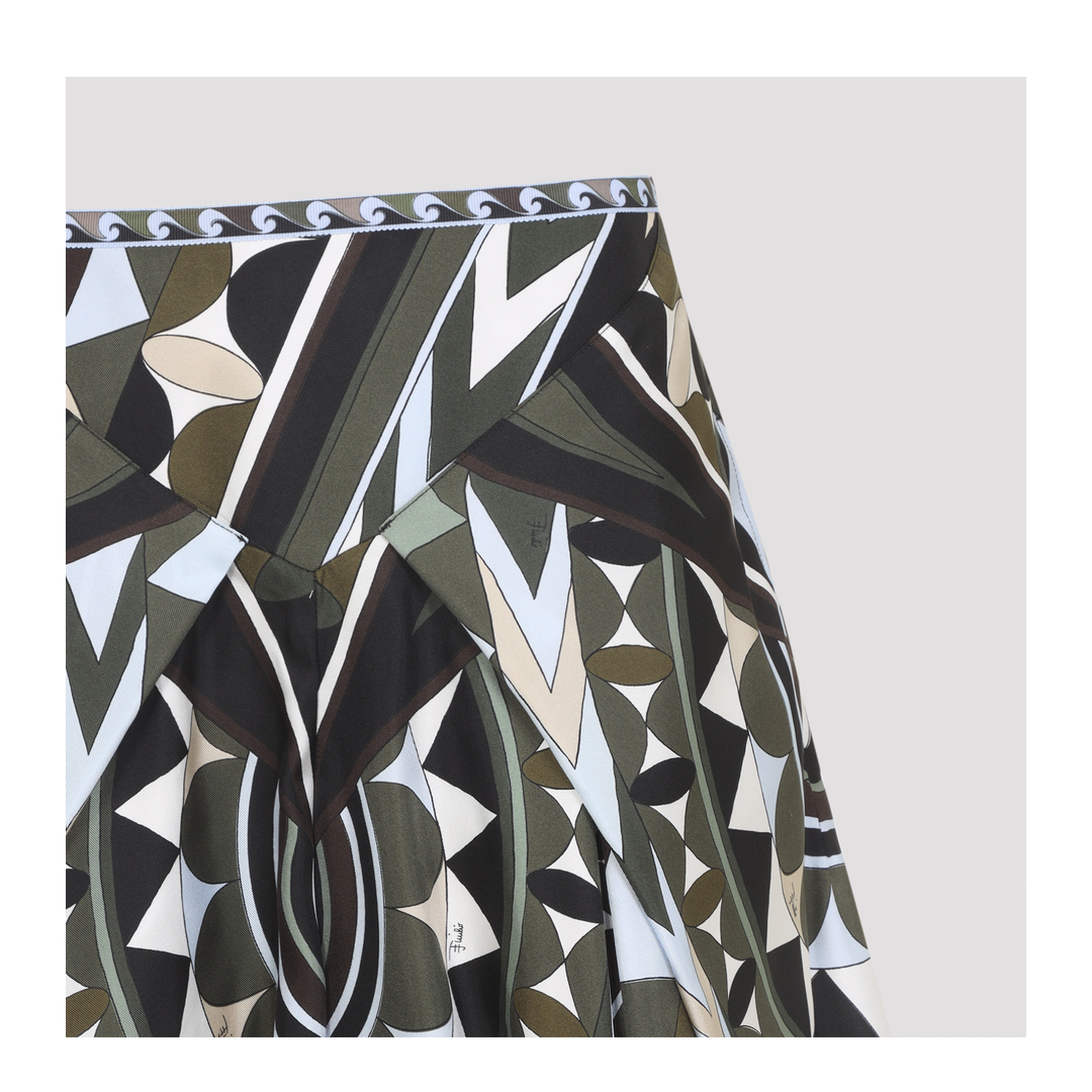 MAYFEYR - Pucci - Green Silk Pants - 6HRT066H771040