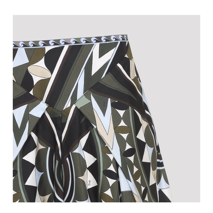 MAYFEYR - Pucci - Green Silk Pants - 6HRT066H771040