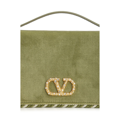 Wallet with Strap Vlogo Signature