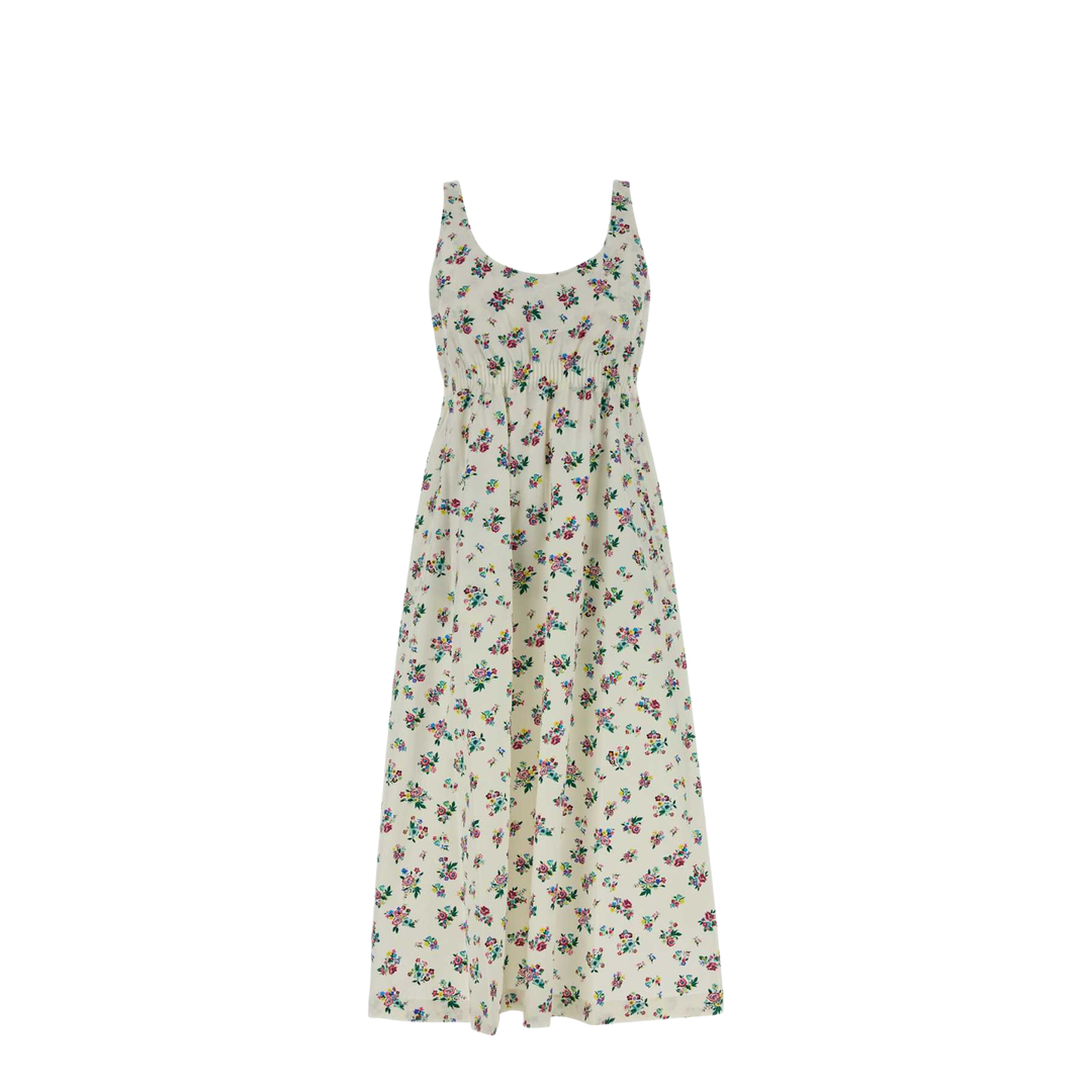 Printed Poplin Dress