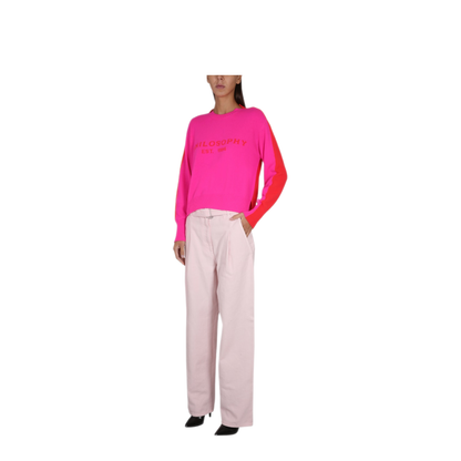 MAYFEYR - PHILOSOPHY DI LORENZO SERAFINI - Jersey With Logo Embroidery - 090907003217