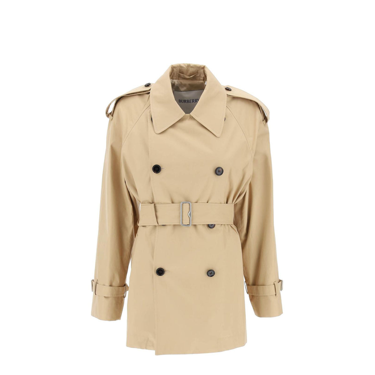 Burberry double-breasted midi trench coat