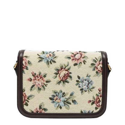Small Bag 9To5 In Jacquard Fabric Papier Floral