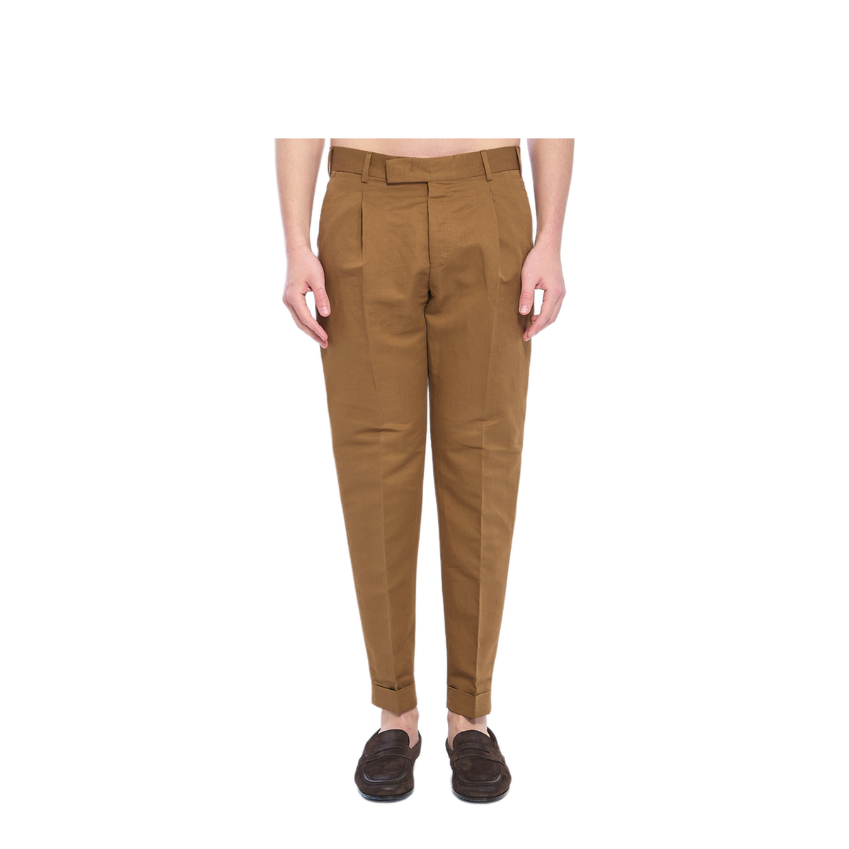 MAYFEYR - PT Torino - Rebel Pants In Linen And Cotton - CORSZAZ40FWDPU380165