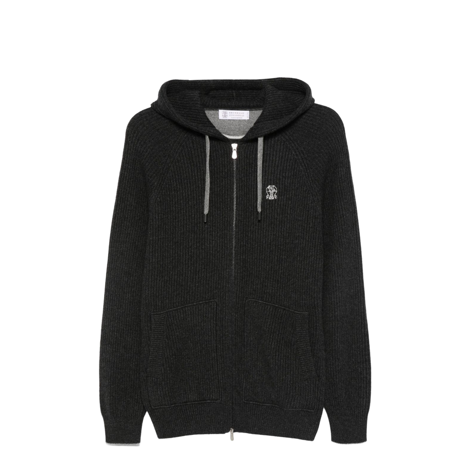 Cashmere Zipped Hoodie