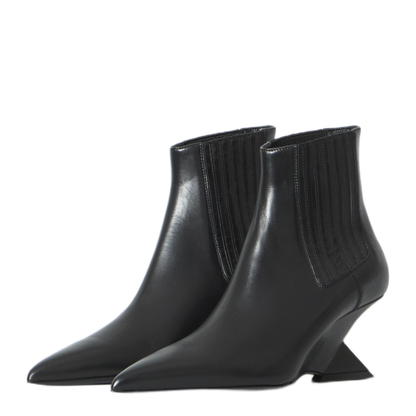 MAYFEYR - The Attico - Cheope Black Ankle Boots - 261WSH00921019AA100