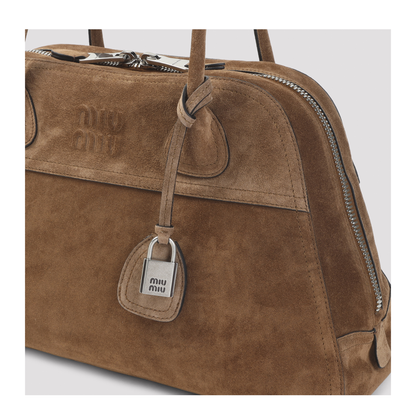MAYFEYR - Miu Miu - Vivant Suede Leather Bag - 5BB196VOOO2CSS