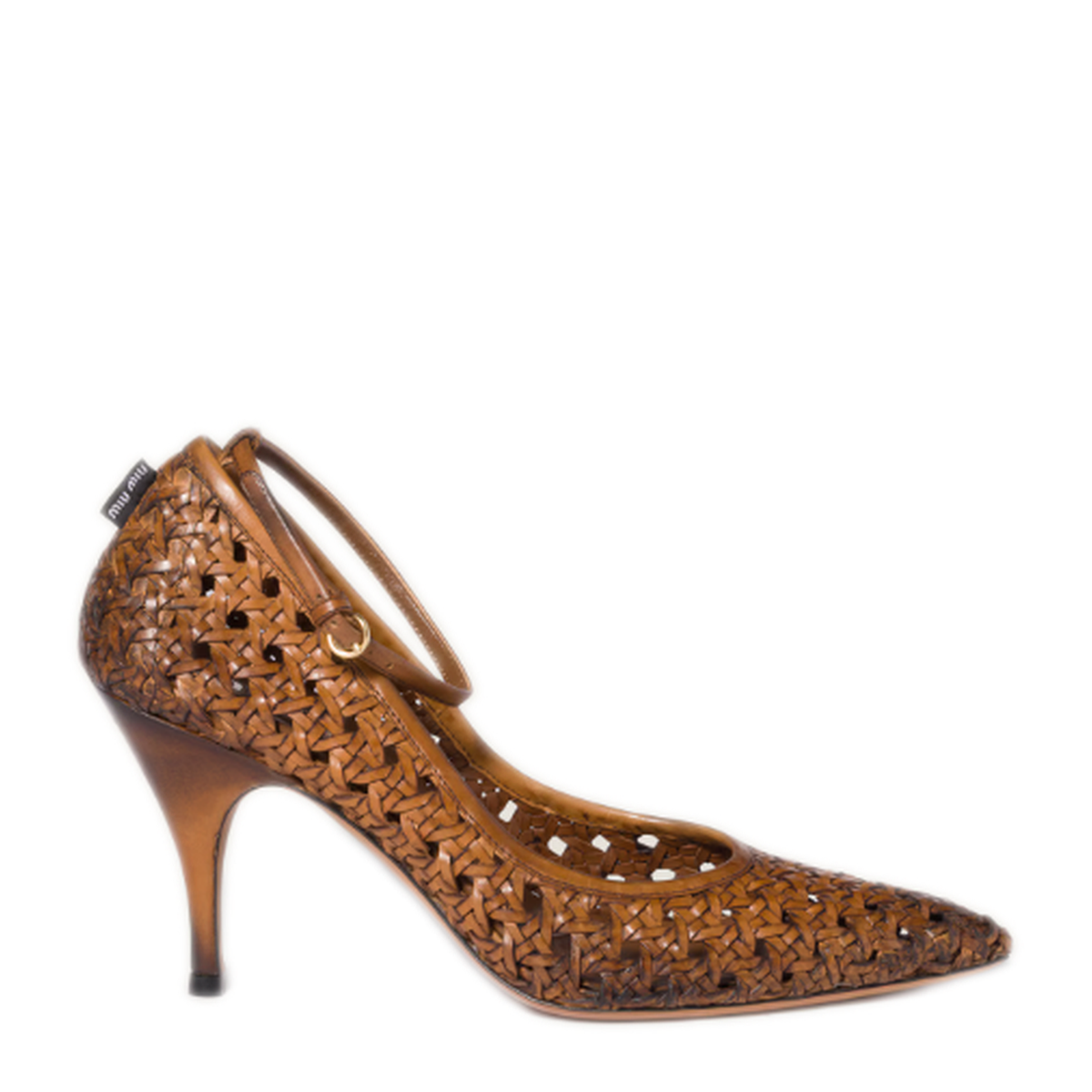 MAYFEYR - Miu Miu - Decollete Pumps 36 5 Cognac - 5I654EFA0853ZN7F0046