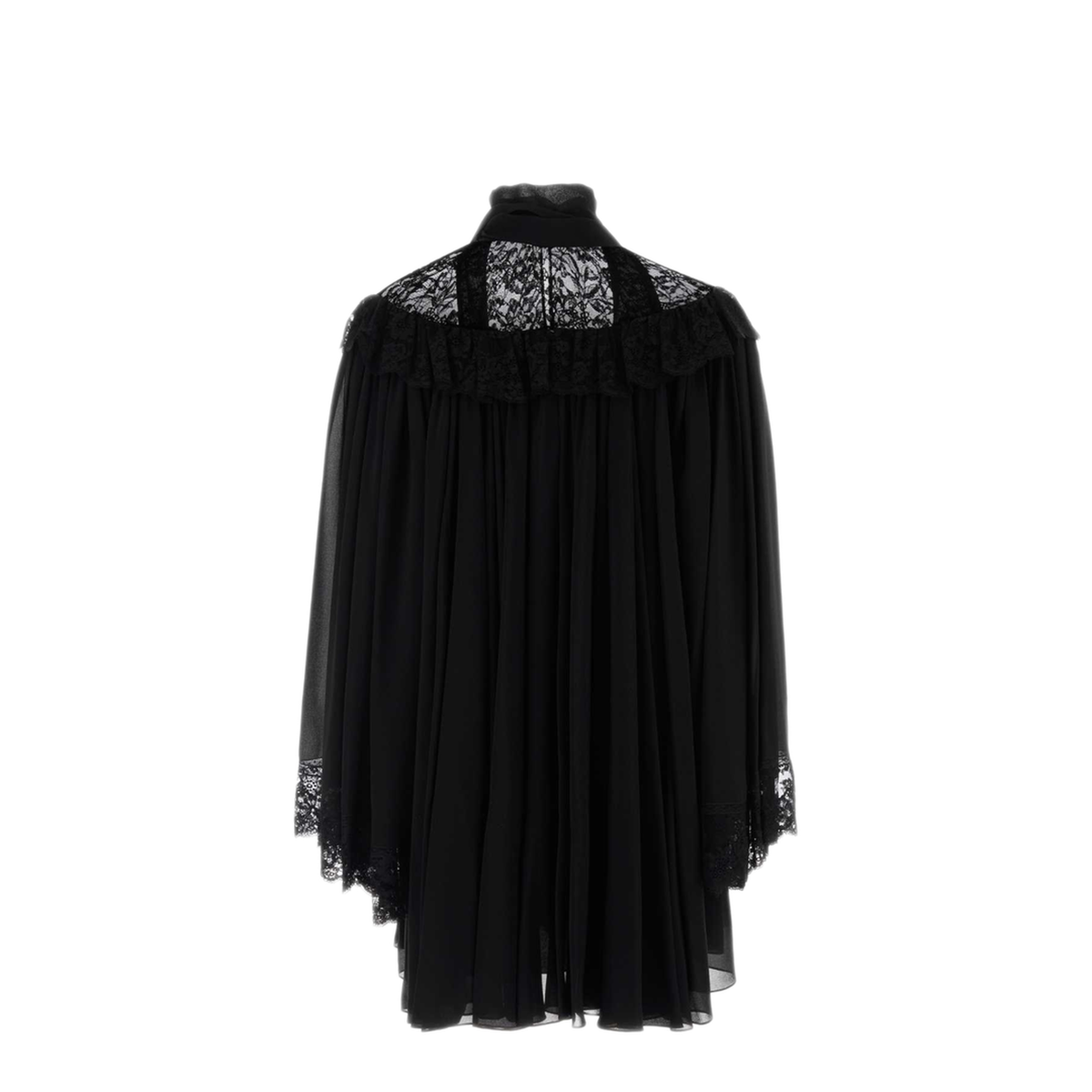 MAYFEYR - Chloè - Black Silk Mini Dress - CH26WRO19002001