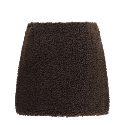 MAYFEYR - Moncler - Teddy Effect Miniskirt - L20932D0005389B1S259