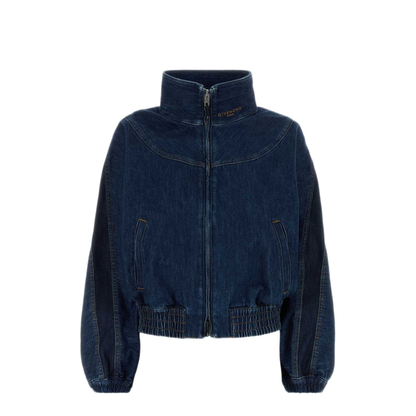 MAYFEYR - Givenchy - Blue Denim Bomber Jacket - BW00W5517B420