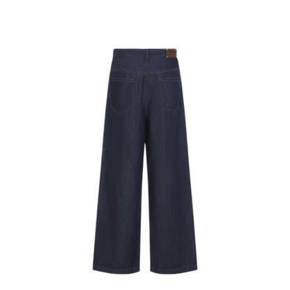 MAYFEYR - Dries Van Noten - Indigo Penning Jeans - 2620209364401507