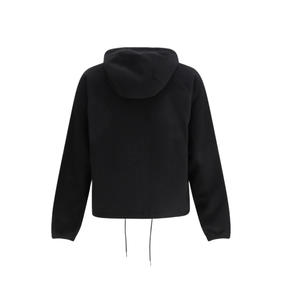 Hooded Technical Fabric Blouson Jacket