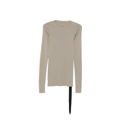 MAYFEYR - Rick Owens - Grey Cotton Long Sleeve T Shirt - DS02F6217RN59