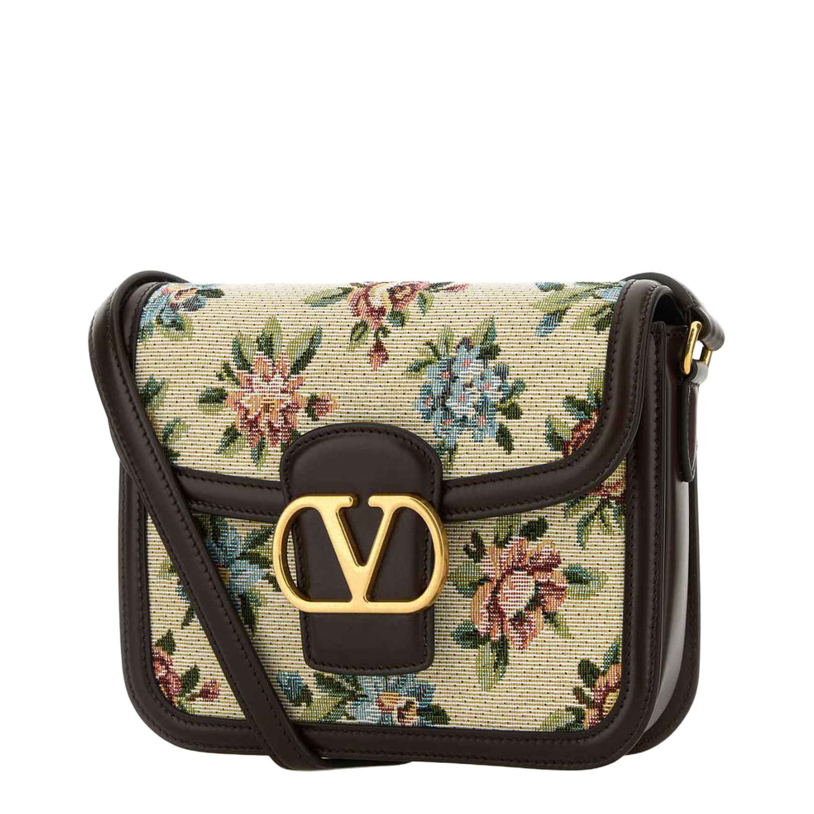 Embroidered Fabric 9to5 Crossbody Bag