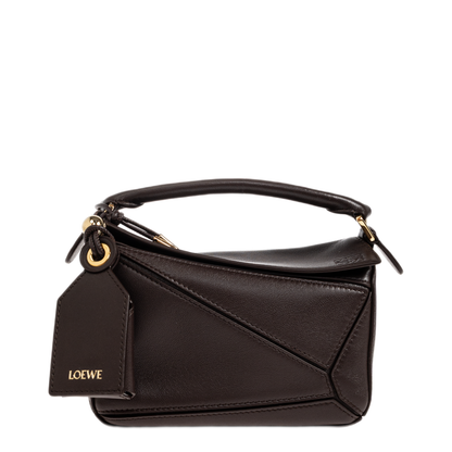 MAYFEYR - Loewe - Puzzle Mini Bag - A510PLIX180DARKCHESTNUT