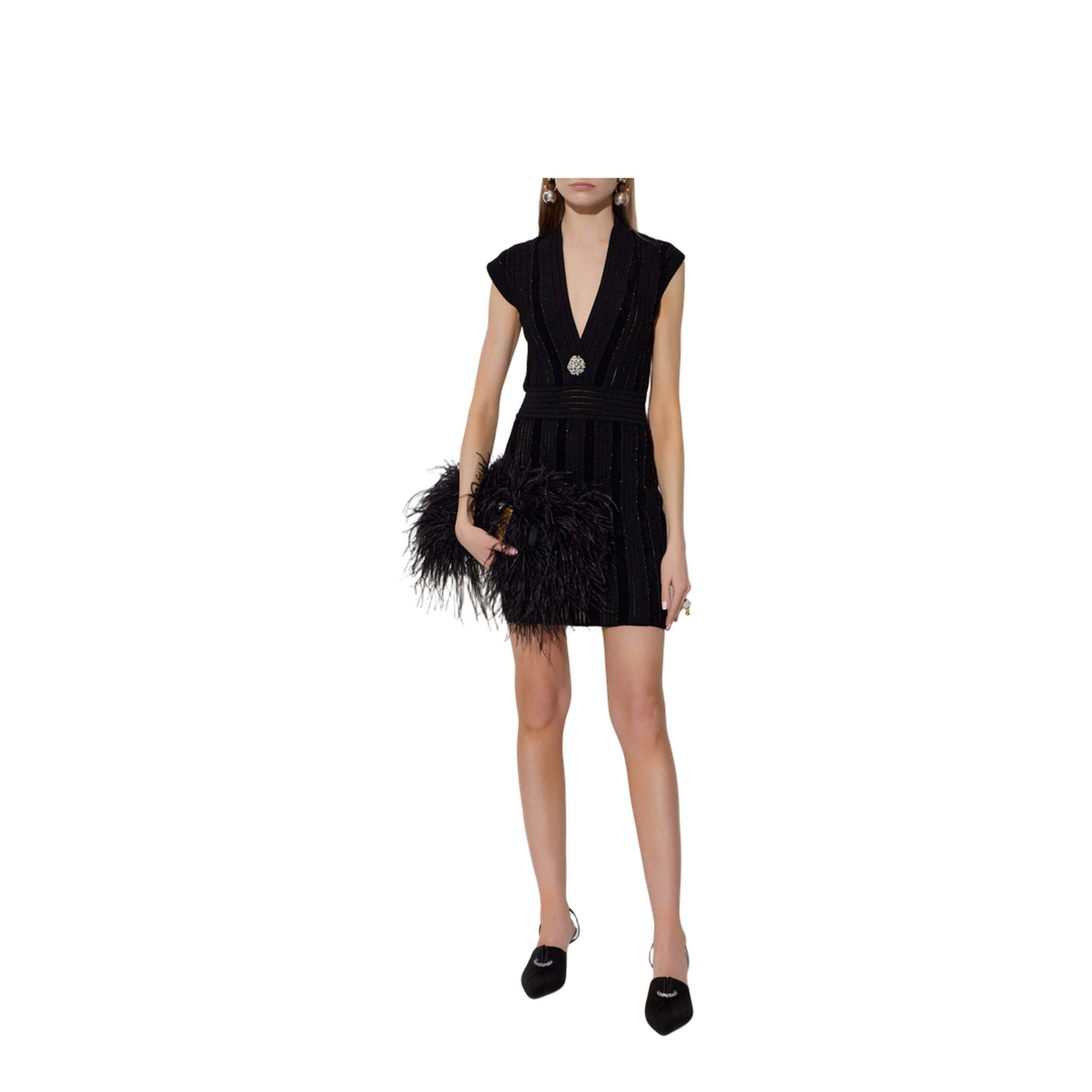 Dress with Shimmering Sequins