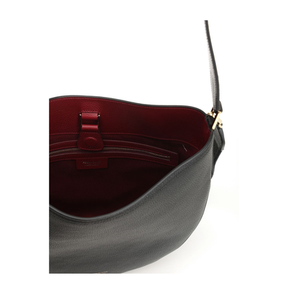 North-South Shoulder Bag in Black