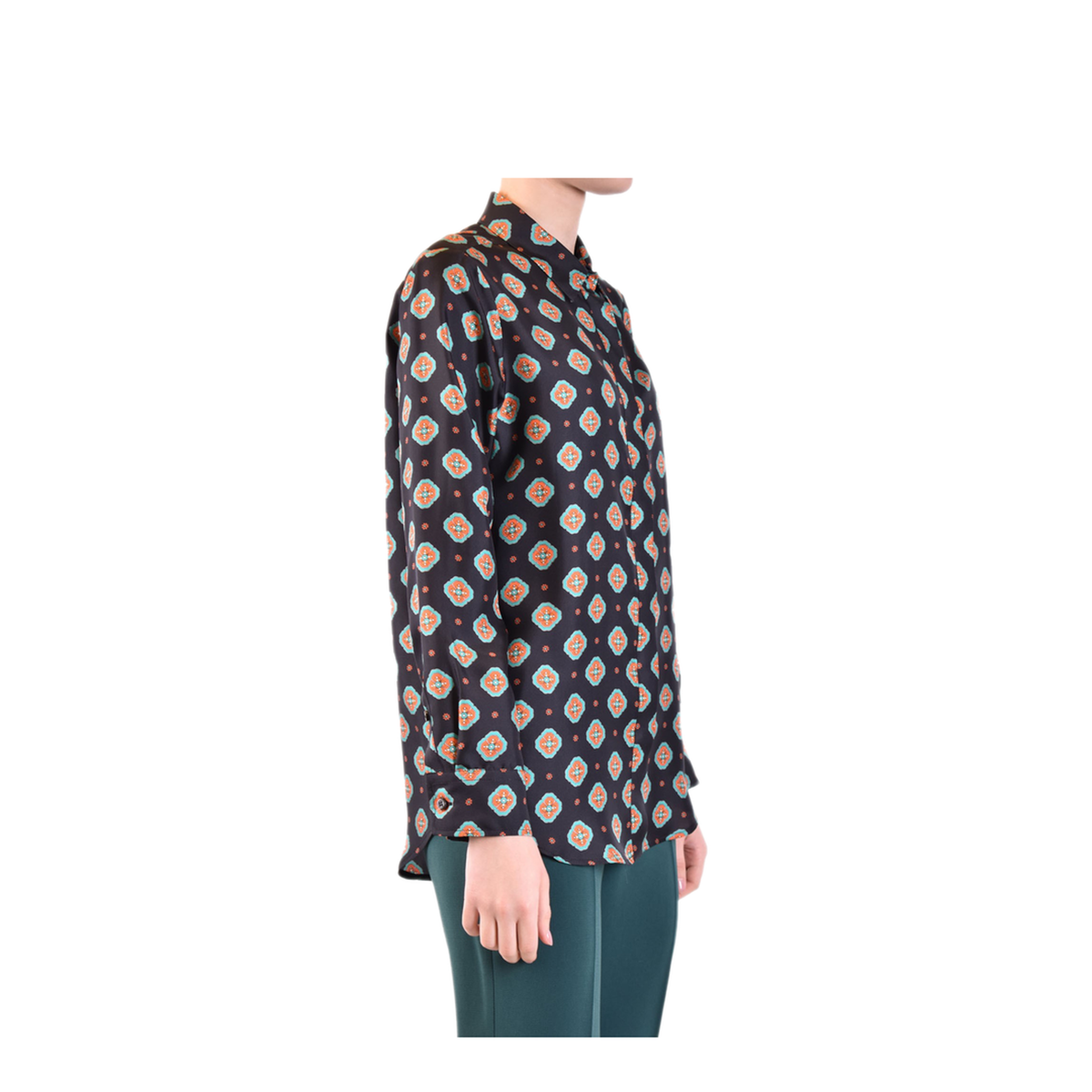 MAYFEYR - Alberto Biani - Black Silk Shirt - MM864SE315690