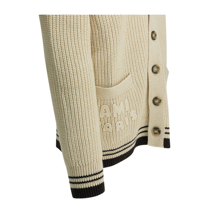 MAYFEYR - Ami Paris - Wool Cardigan With Logo - UKC383.KN0161136