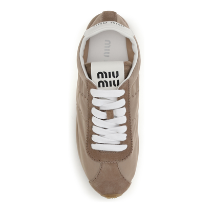 MAYFEYR - Miu Miu - Plume Sneakers - 5E114EFD005D7CF01DP
