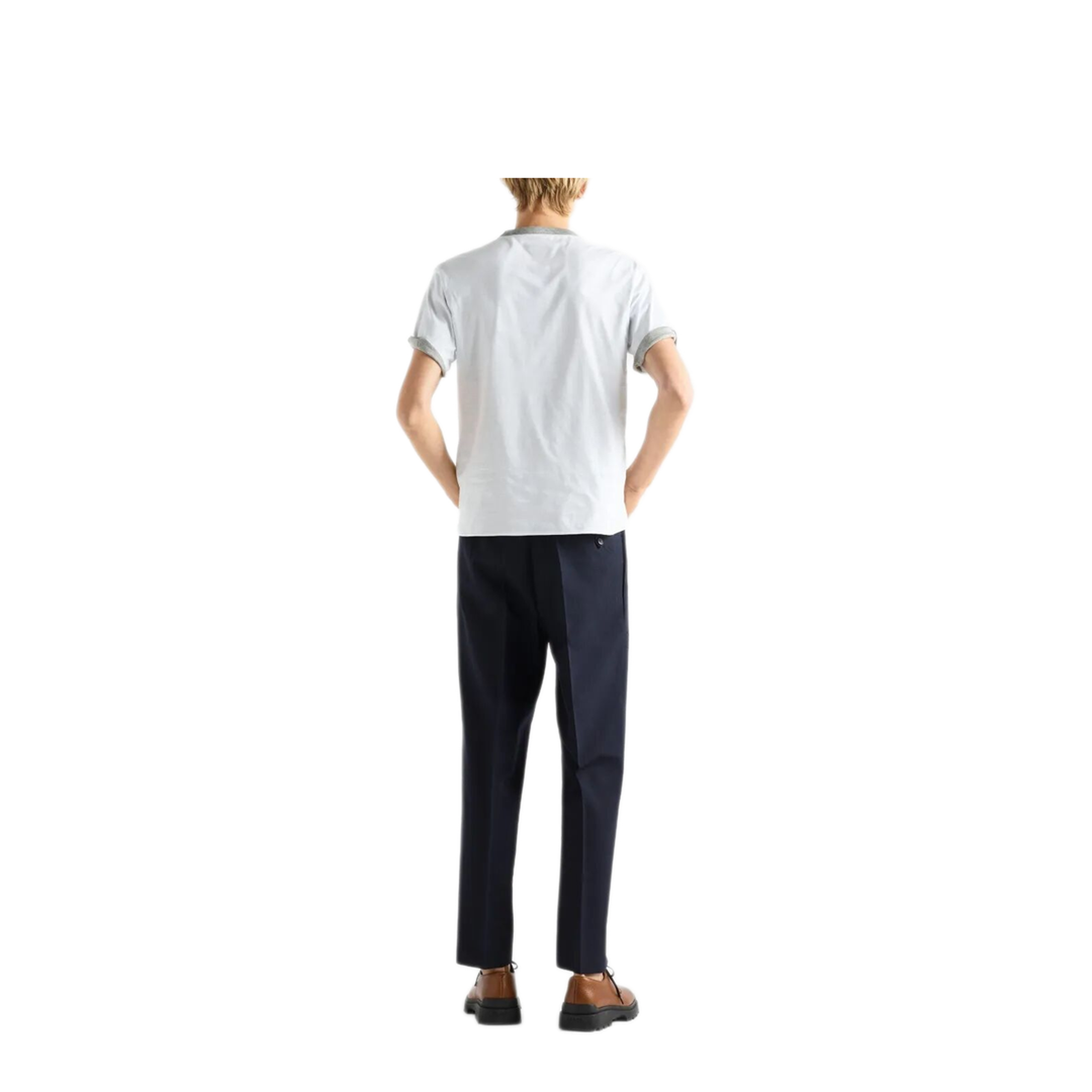 MAYFEYR - Prada - Reversible Cotton T-Shirt - UJN960SOOO1801F0AV1