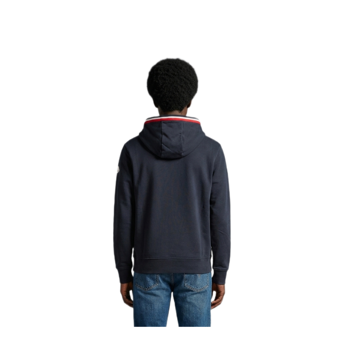 MAYFEYR - Moncler - Hoodie Tricolour Detail - L20918G0007389B00778