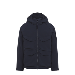 Shell Padded Hooded Lens Jacket