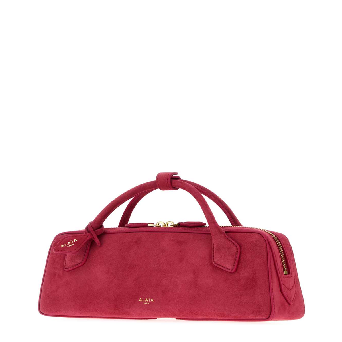 MAYFEYR - Alaia - Le Teckel Fuchsia Suede Handbag - AA1S06026CA328424