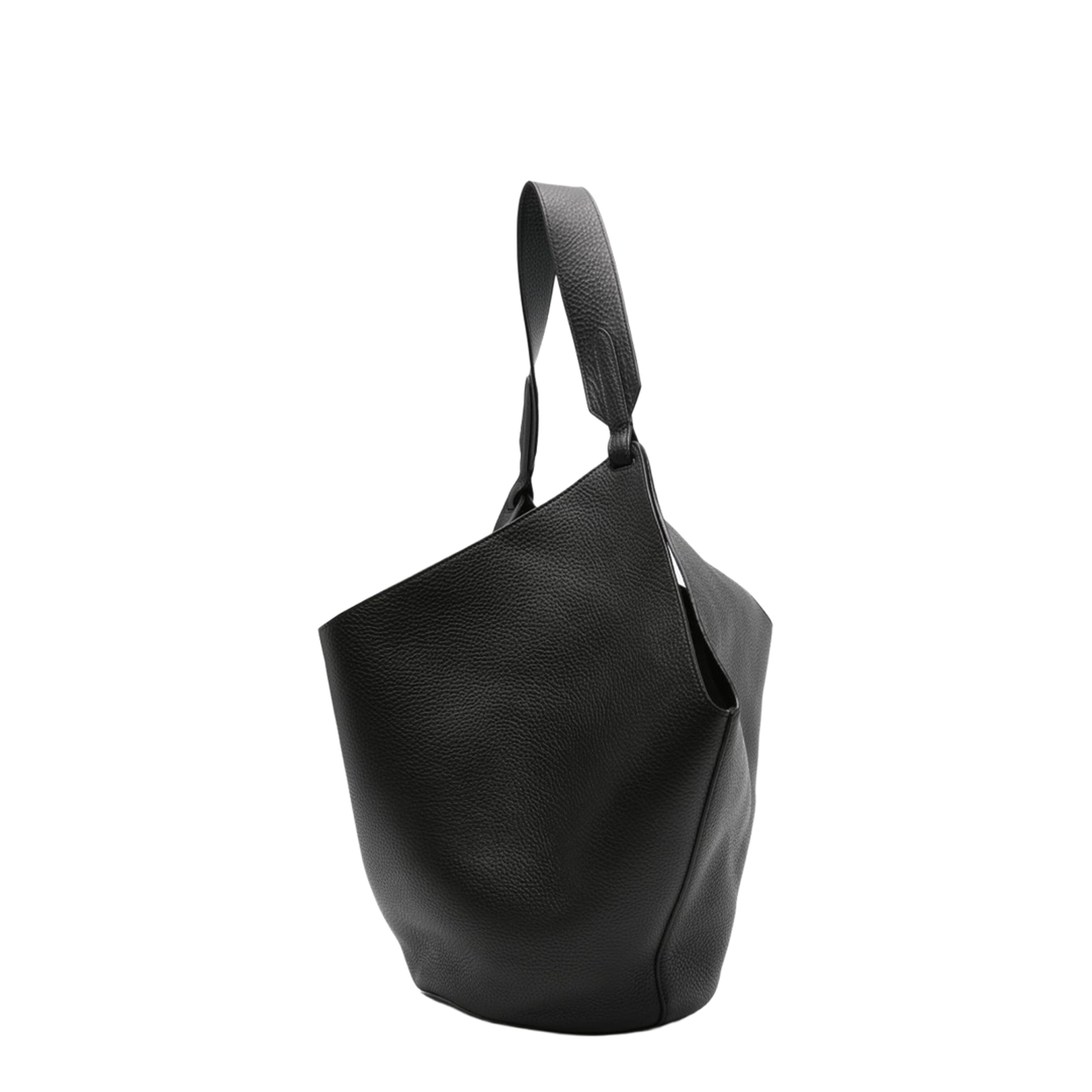Lotus Medium Leather Shoulder Bag