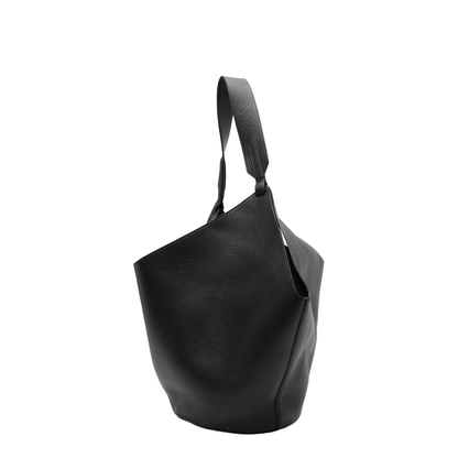 Lotus Medium Leather Shoulder Bag