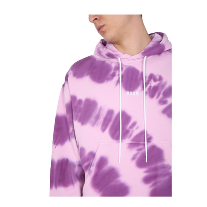 MAYFEYR - MSGM - Printed Sweatshirt With Micro Logo - 3040MM18621709572