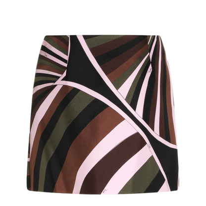 Silk Mini Skirt