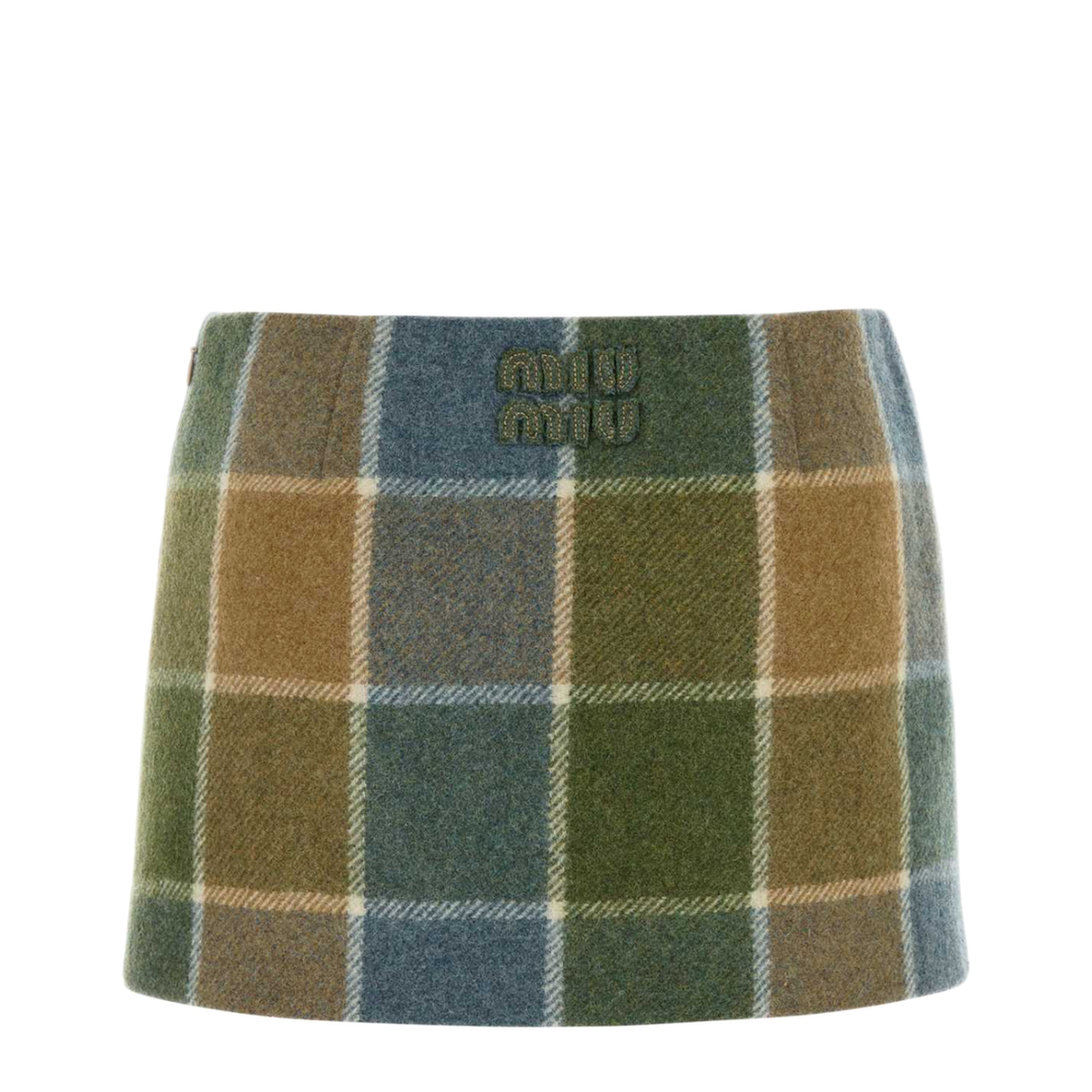 MAYFEYR - Miu Miu - Embroidered Wool Mini Skirt - MG2604SOOO1806F0XX7