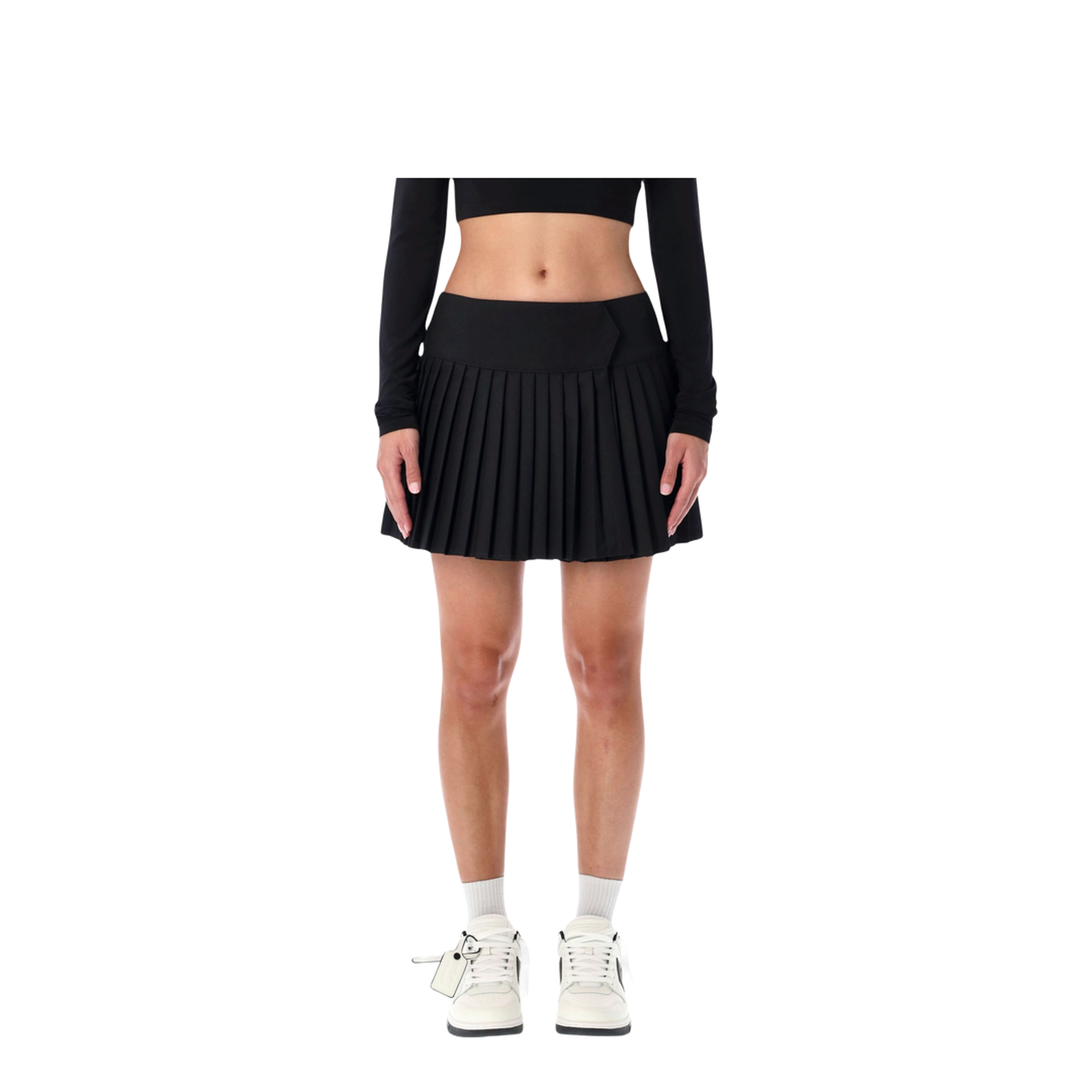 Big Bookish Logo Pleated Skirt