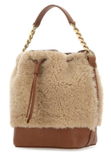 Shearling Bucket Bag GHW