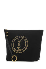 Rive Gauche Pouch, Gold Hardware