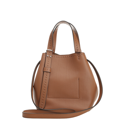 ARCHETIPO XS SHOULDER BAG LEATHER BROWN