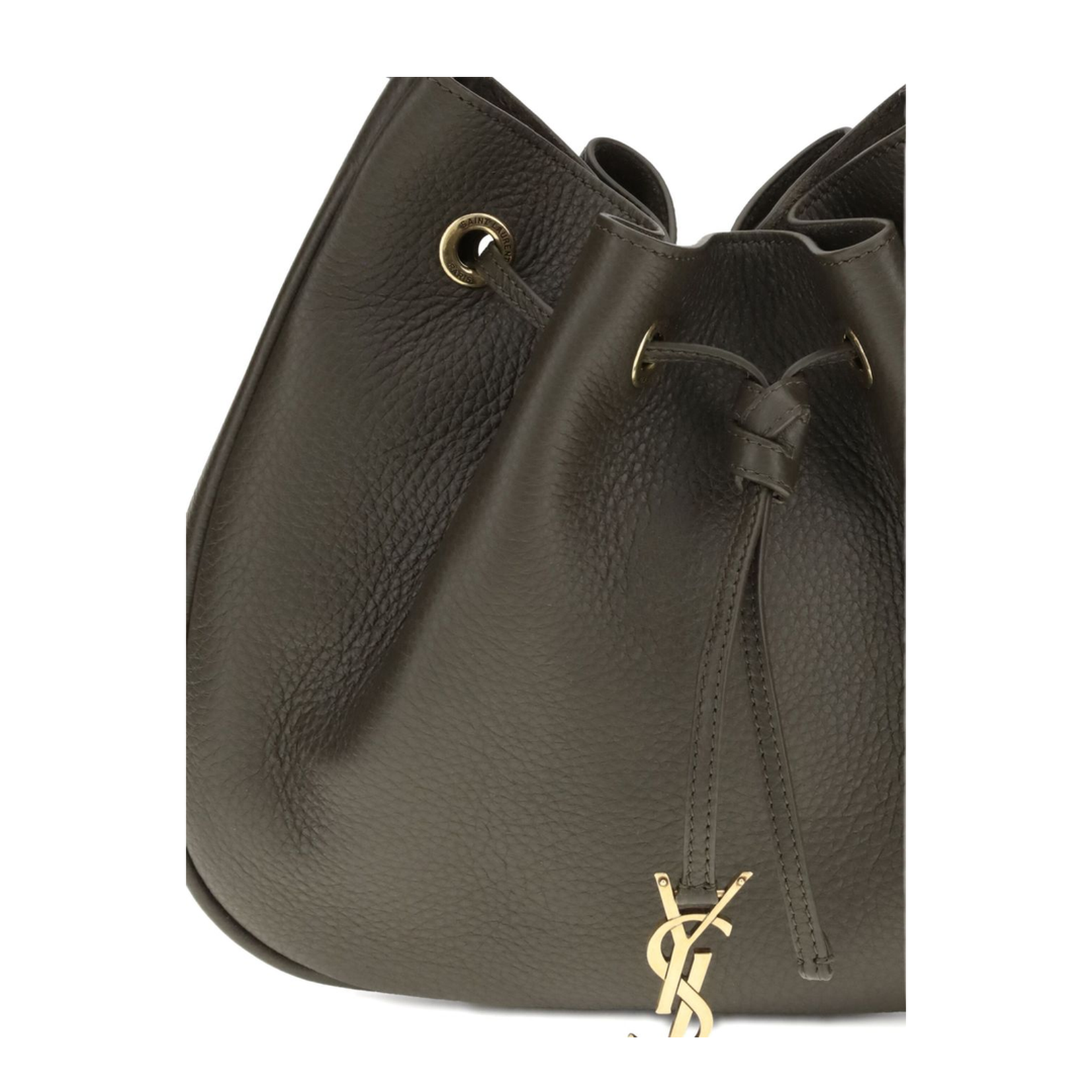 Paris VII Small Leather Shoulder Bags - Dark Green